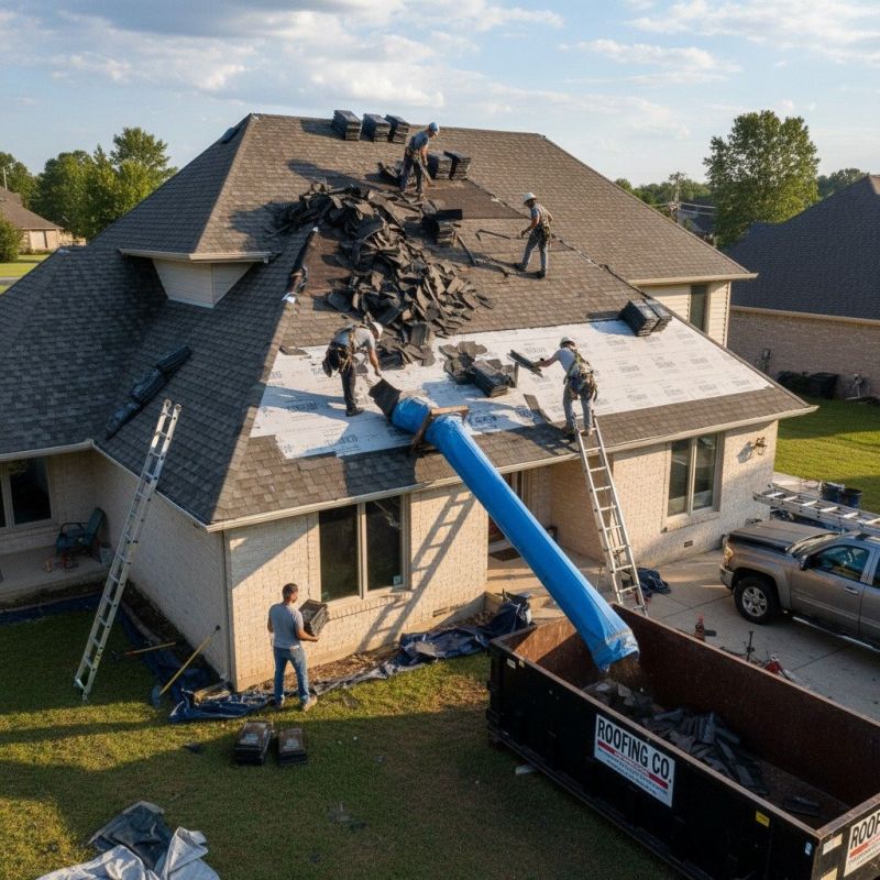 Asphalt Roof Replacement in Worcester, MA