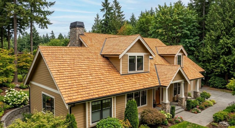 Cedar Shake Roof Construction in Alexandria, VA